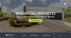 Desktop Screenshot of mirasolesresidencial.com